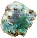 Crystal Rock Shop Rose quartz crystal Big Piece raw healing crystals Reiki Stone 500 grams (Moss Agate)