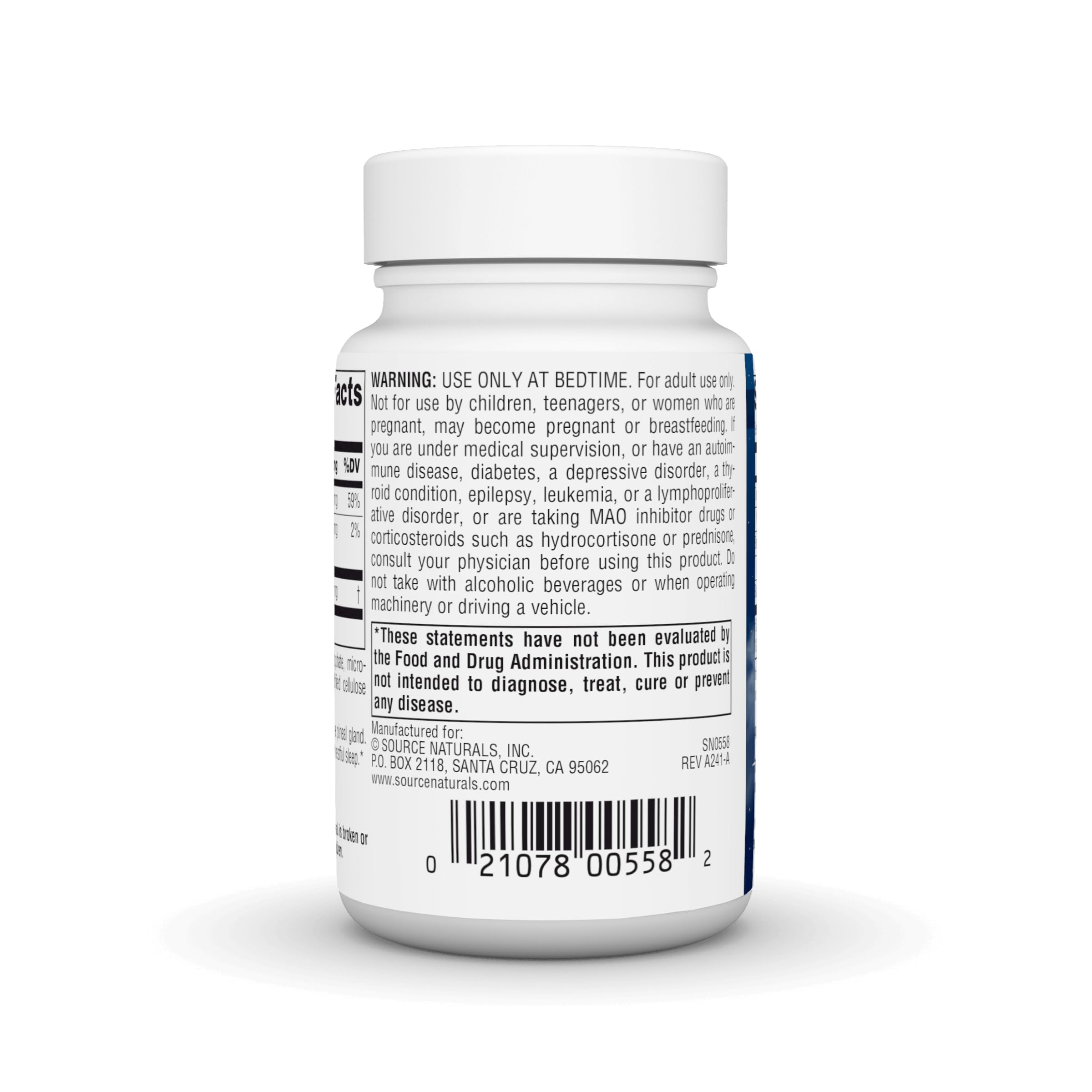 Source Naturals Melatonin 5 mg - 240 Tablets