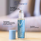 TheraICE Rx Soothing Head Stick 10 ml (.33-Oz) Essential Oil Roll on Aromatherapy: Peppermint, Spearmint, Lavender, Chamomile, R