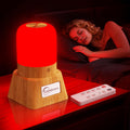 Red Light Night Light Lamp for Sleep,Red Nightlight Desk Lamp with 670nm Wavelength,Touch Remote Control Reds Light for Sleep La