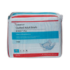 Covidien 75343101 Incontinent Brief Wings Choice Plus Tab Closure Large Disposable Heavy Absorbency 66034 Box of 18