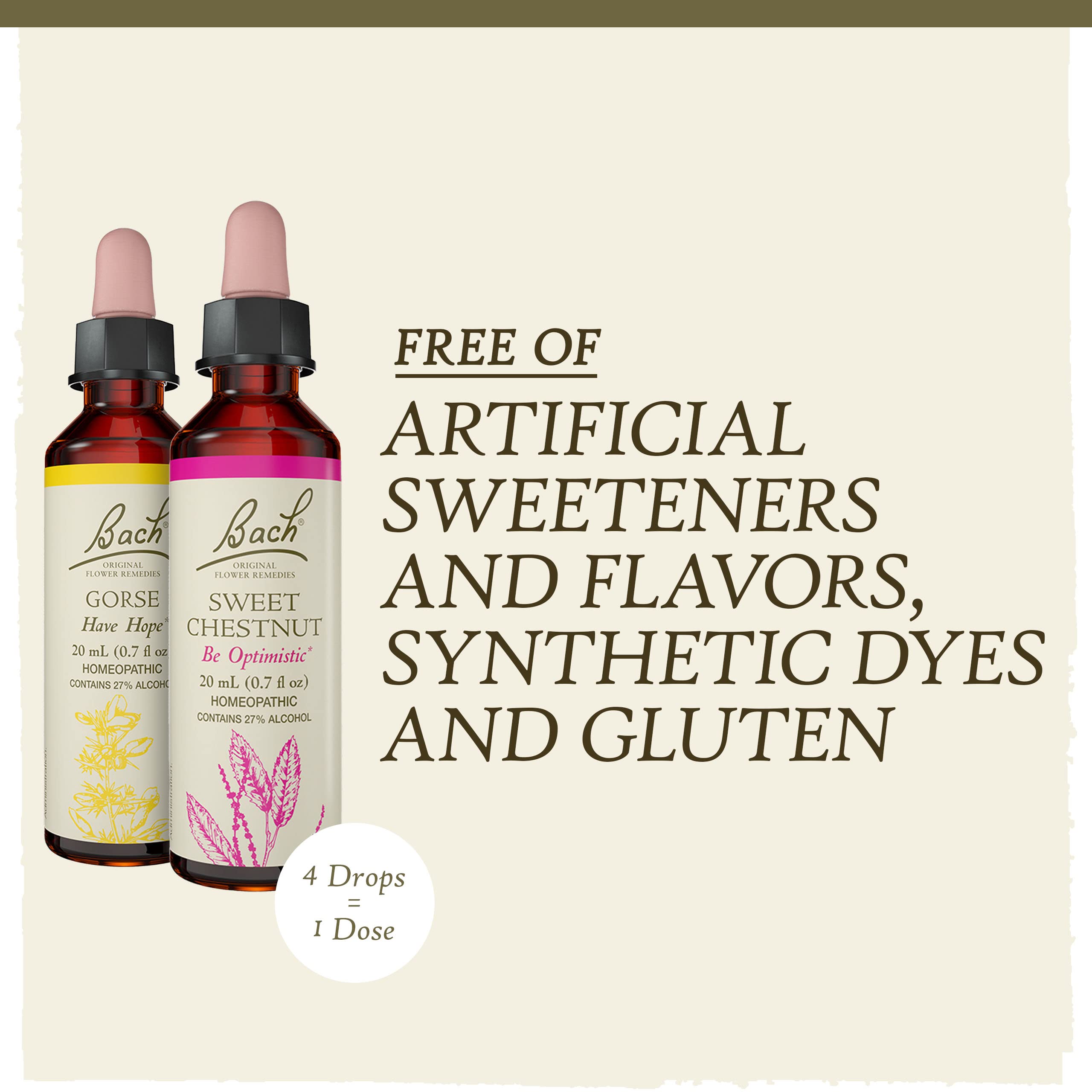 Bach Original Flower Remedies, Hope and Joy Kit, For Comfort and Optimism, Natural Homeopathic Flower Essence, Holistic Wellness