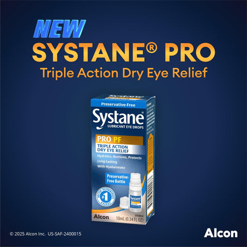 Systane Pro PF Dry Eye Relief Preservative Free Lubricant Eye Drops 10 mL