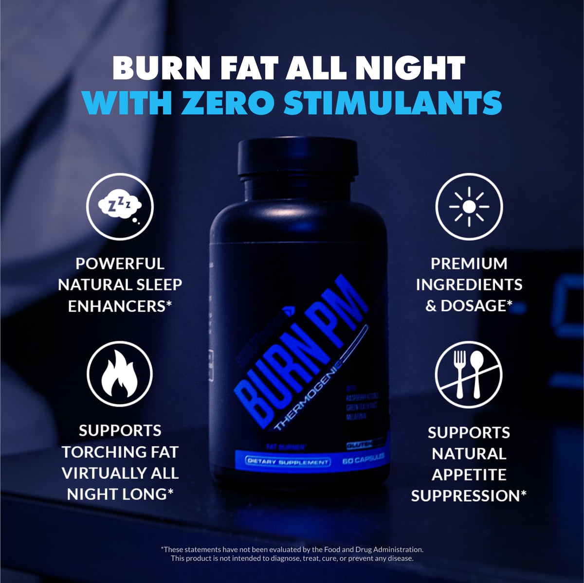 Sculpt Nation by V Shred Burn Thermogenic Fat Burner for Men & Women