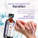 LIVORKA (3 Pack) Kerafen Toenail Liquid, Kerafen, Kerafen for Toenail, Kerafen Bottle, Kerafen Drops, Kerafen Drops for Nails, K