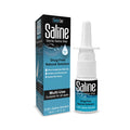 Shusher Care Saline Spray for Nose - Nasal Spray Saline Solution for Newborn, Baby & Adults, Salt Water Decongestant Mist for St