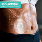Universal Adhesive Patches for CGM and Insulin Pumps, 0.8-Inch Hole, 20 Pack Waterproof 10-14Days & Breathable Clear Patches, Pr
