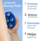 AICNLY Hand Roller Massager for Cellulite Massage, Lymphatic Drainage Massager for Thighs, Tummy, Butt, Massage Gloves for Hands