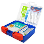 Be Smart Get Prepared 110 pc First Aid Kit: Clean, Treat, Protect Minor Cuts, Home, Office, Car, School, Business, Travel, Emerg