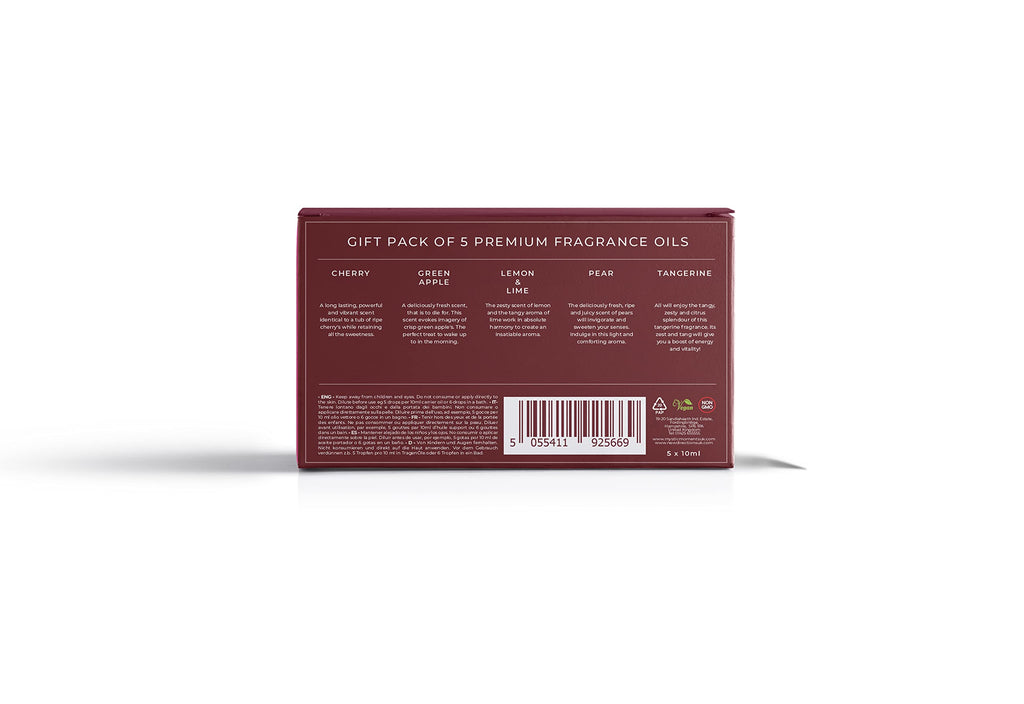 Mystic Moments | Fragrant Oil Starter Pack - Orchard Fruits - 5 x 10ml