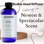 Aromar Buddha Ceramic Diffuser, White