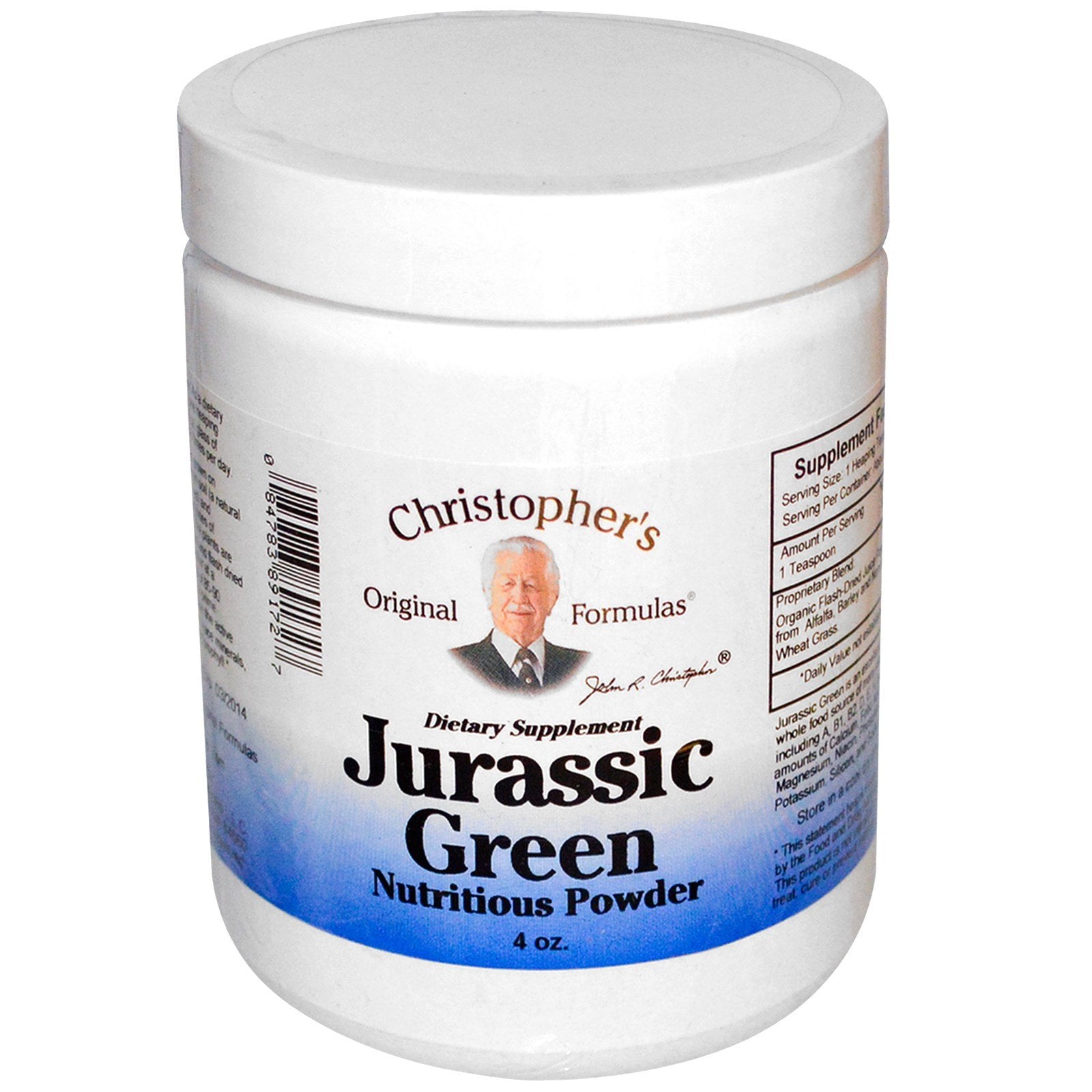 Christopher s Jurassic Green Powder - 4 oz