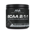 Amazing Muscle BCAA Amino Supplement | 2:1:1 Branched Chain Amino Acid Ratio | Unflavored | Net Weight 500 Grams (1.1 Lb) | Non-