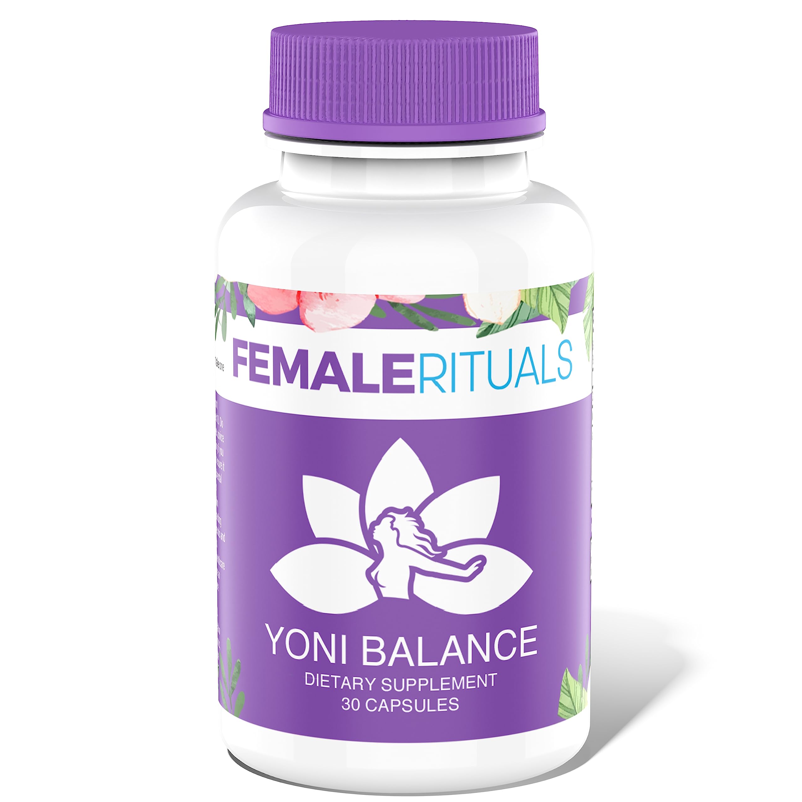 FEMALE RITUALS Yoni Balance Vaginal Tightening Pills 30 Pack - Vaginal Rejuvenation & Vagina Moisturizer for Dryness - Vaginal T