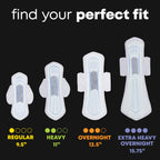 U by Kotex Balance Ultra Thin Pads with Wings, Overnight Absorbency, 26 Count