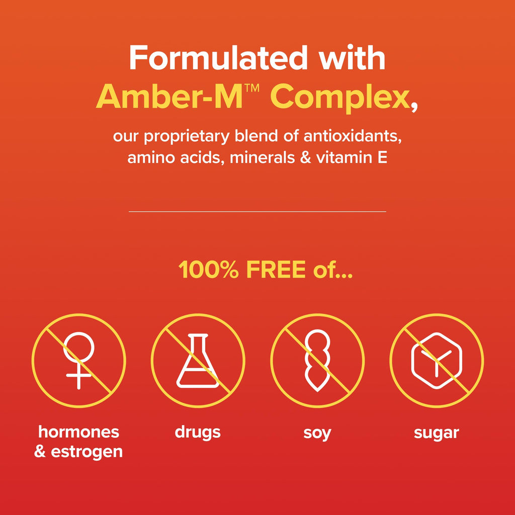 Amberen Menopause Supplements for Women, Multi-Symptom Relief, Vitamin E & Unique Amberen Compound, Helps Support Hormone Balanc
