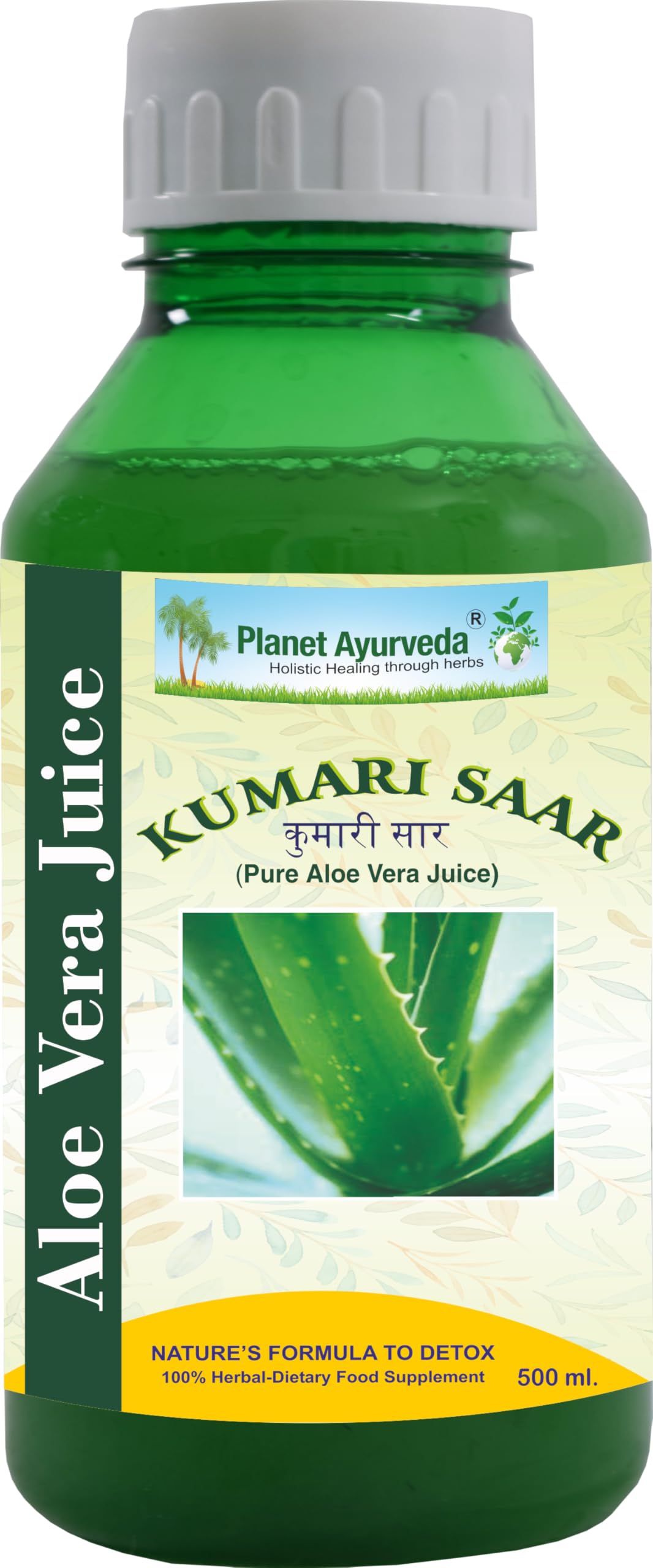 Planet Ayurveda Kumari Saar, Aloe Vera Juice, 500 Ml, Pack Of 1