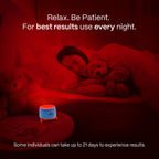 Helight Red Light Therapy Sleep Device for Kids - 630nm Pure Red Light Lamp Sleep Aid to Support Deep Relaxation - Rest Lamp Bac