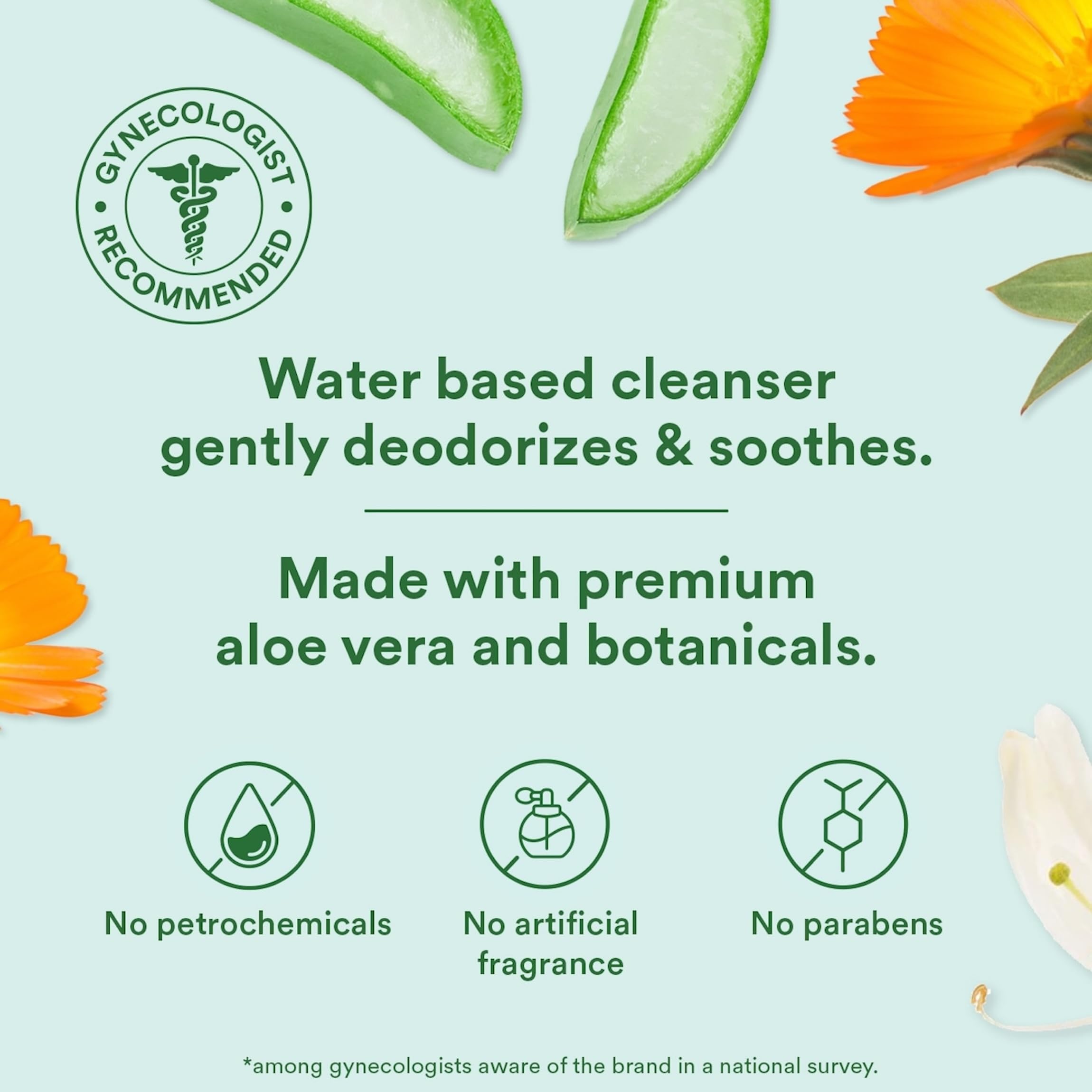 Good Clean Love Balance pH-Balanced Feminine Wipes, Supports Vaginal Health Naturally & Reduces Odor, Non-Irritating Moisturizin