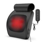 iKristin Back Massager with Heat,Shiatsu Neck Back Massager Pillow,Deep Tissue Kneading Back Massage,Massage Pillow for Shoulder