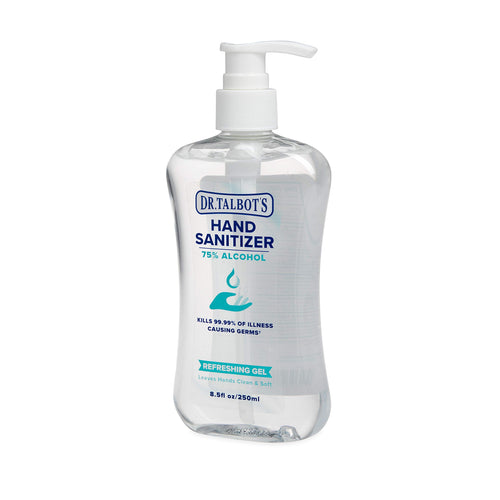 Dr. Talbots Refreshing Gel Hand Sanitizer With Easy Pump, Fragrance Free, 8.5 Fl Oz