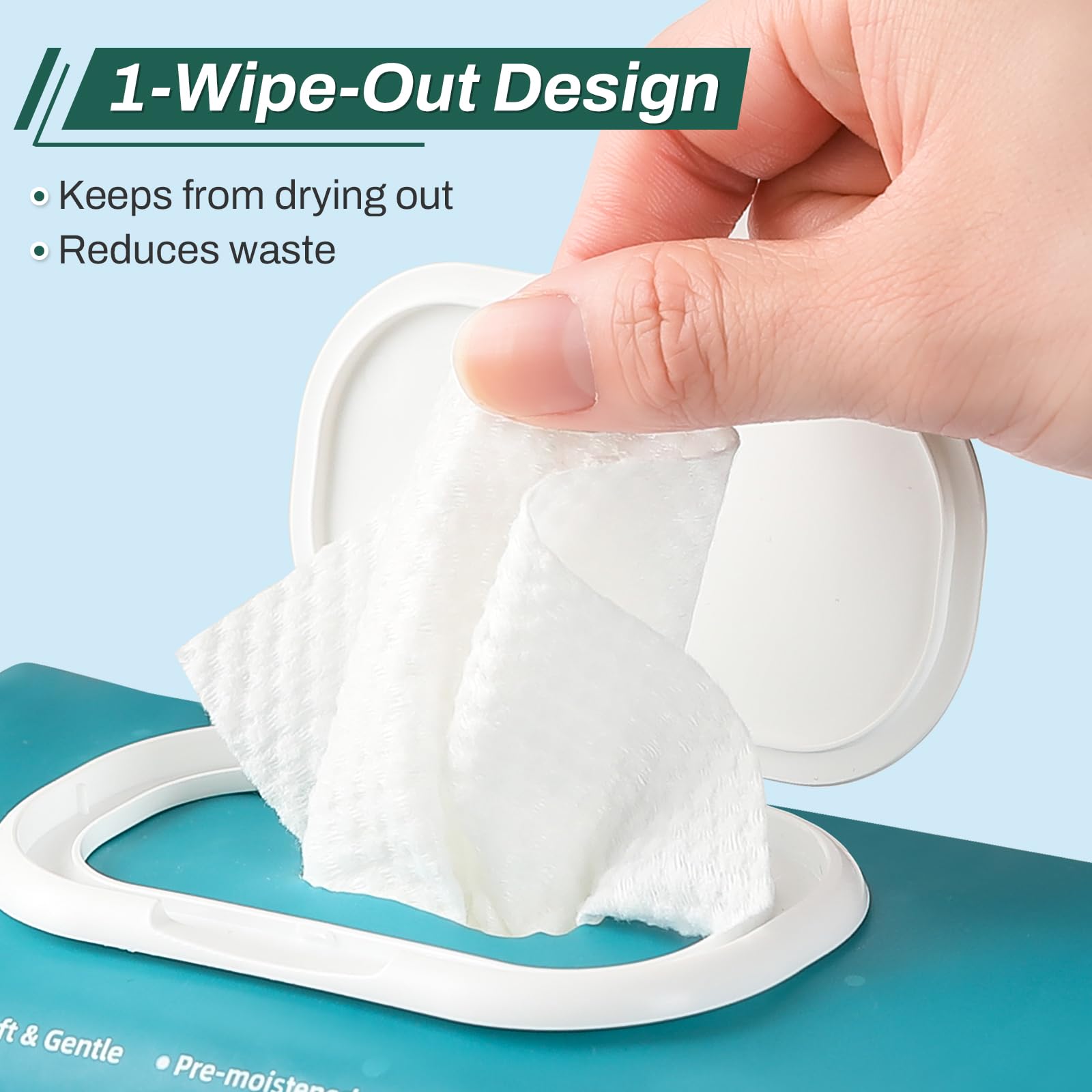 [360 Count] Adult Wipes for Elderly, 8 x 12 Extra Large Adult Wipes for Incontinence & Cleansing - Disposable Washcloth for Elde