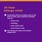 HealthCareAisle Allergy Relief - Fexofenadine Hydrochloride Tablets USP, 180 mg - 90 Tablets - Allergy Medication, Non-Drowsy 24