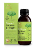 Harker Herbals Childrens Ear Nose & Throat Syrup, Herbal Formula for Sinuses & Seasonal Wellness Includes Echinacea, Pelargoniu