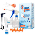 WaxBgone Earwax Removal Kit - Fast, Gentle, and Effective Ear Wax Removal Kit - Dissolve and Remove Earwax at Home - Includes Ea