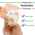 MaskIT Tampon Disposal Bags: Plant-Based Disposal Bags for Tampons - Discreet Sanitary Tampon Disposal Baggies Perfect for Home