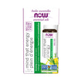 NOW Essential Oils, Mind That Energy Roll On, Non-GMO Project Verified, Focusing Blend, Steam Distilled, Topical Aromatherapy, 1
