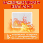 IFORY Heat Patches for Menstrual Cramp Relief, Adhesive Heating Patches for Period Cramps, Portable Instant Hot Packs, Travel Si