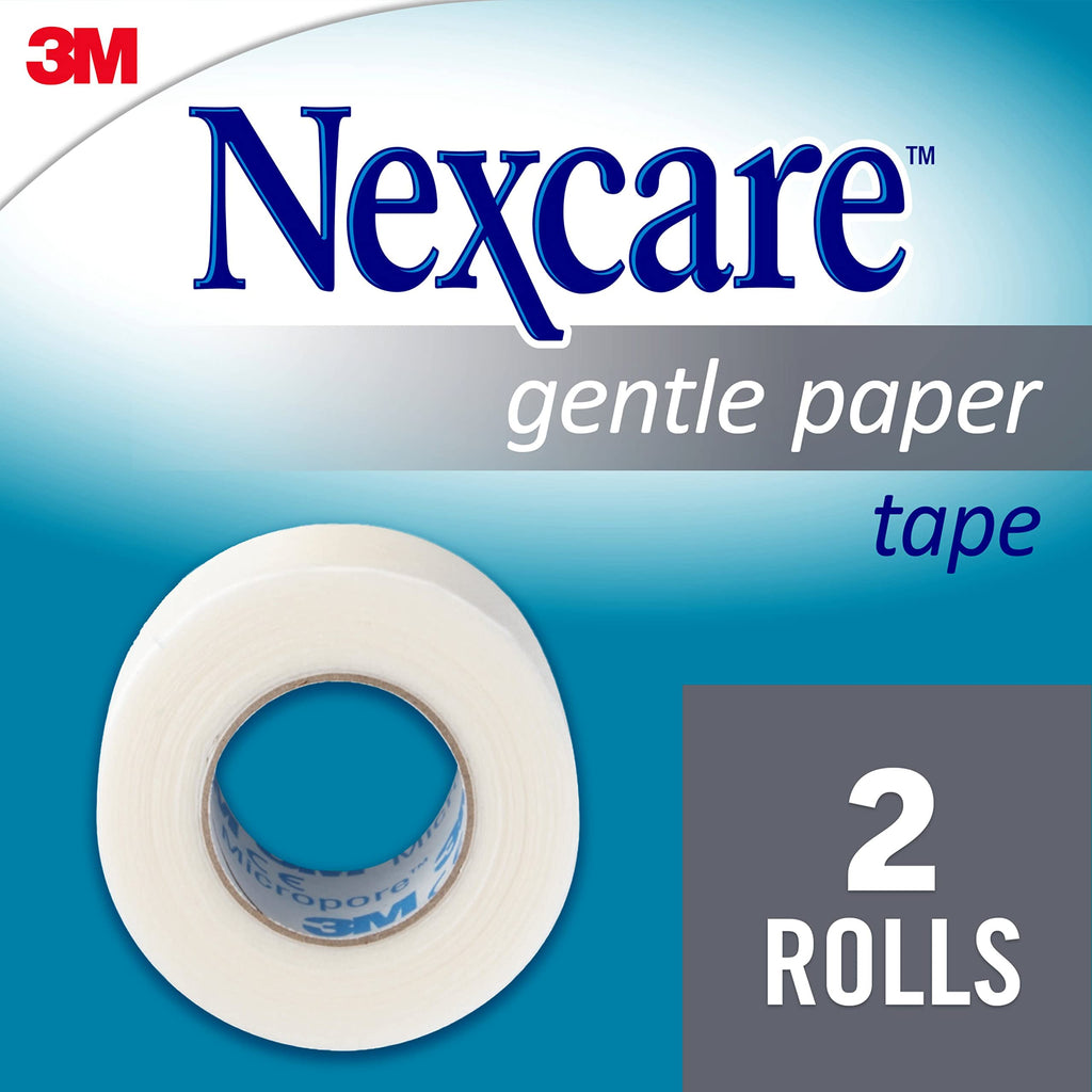 Nexcare First Aid 3M Gentle Paper Tape 2 Ct(6 Packs)