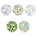 25pcs Adhesive Patches for Libre 2 or 3, CGM Overpatches, Sensor Covers Flower Print, Medical Breathable & Waterproof Glucose Su
