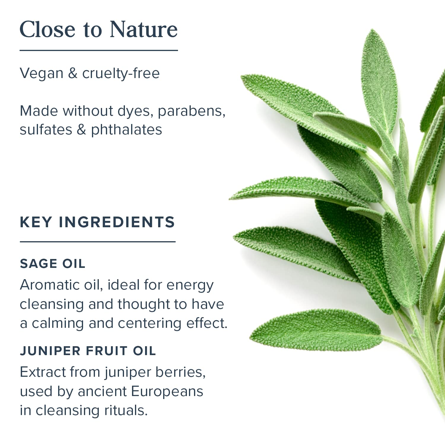 Heritage Store Aura Smudge Smokeless Sage with Juniper, Cleansing & Uplifting Spray for Positive Energy, Clean, Simple Alternati