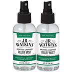 J.R. Watkins Natural Menthol Camphor Relief Mist, Mist for Flu and Cold Relief, Decongestant for Stuffy Nose, USA Made and Cruel