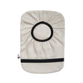 Spoonie Threads Beige Elastic Ostomy Bag Cover | Fashionable & Adjustable Colostomy Stoma Ileostomy Pouches | Beige, 6x9 (Small 