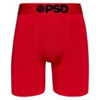 PSD Mens Boxer Briefs - Infrared Solid, 7 Inch Inseam, Moisture-Wicking, 4-Way Stretch, Boxer Briefs for Men Pack