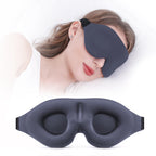 YIVIEW Sleep Mask for Side Sleeper, Complete Light Blocking 3D Sleeping Eye Mask, Soft Breathable Eye Cover for Women Men, Relax