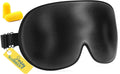 100% Silk Sleep Mask For A Full Night's Sleep | Comfortable & Super Soft Eye Mask With Adjustable Strap | Works With Every Nap P