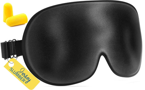 100% Silk Sleep Mask For A Full Night's Sleep | Comfortable & Super Soft Eye Mask With Adjustable Strap | Works With Every Nap P