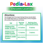 Pedia-Lax Laxative Chewable Tablets for Kids, Ages 2-11, Watermelon Flavor, 30 CT, 24 Pack