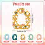 25pcs Adhesive Patch, Easter Day Adhesive Patches Easter Precut Adhesive Overpatches Waterproof Sensor Sticker Covers Easter Bre