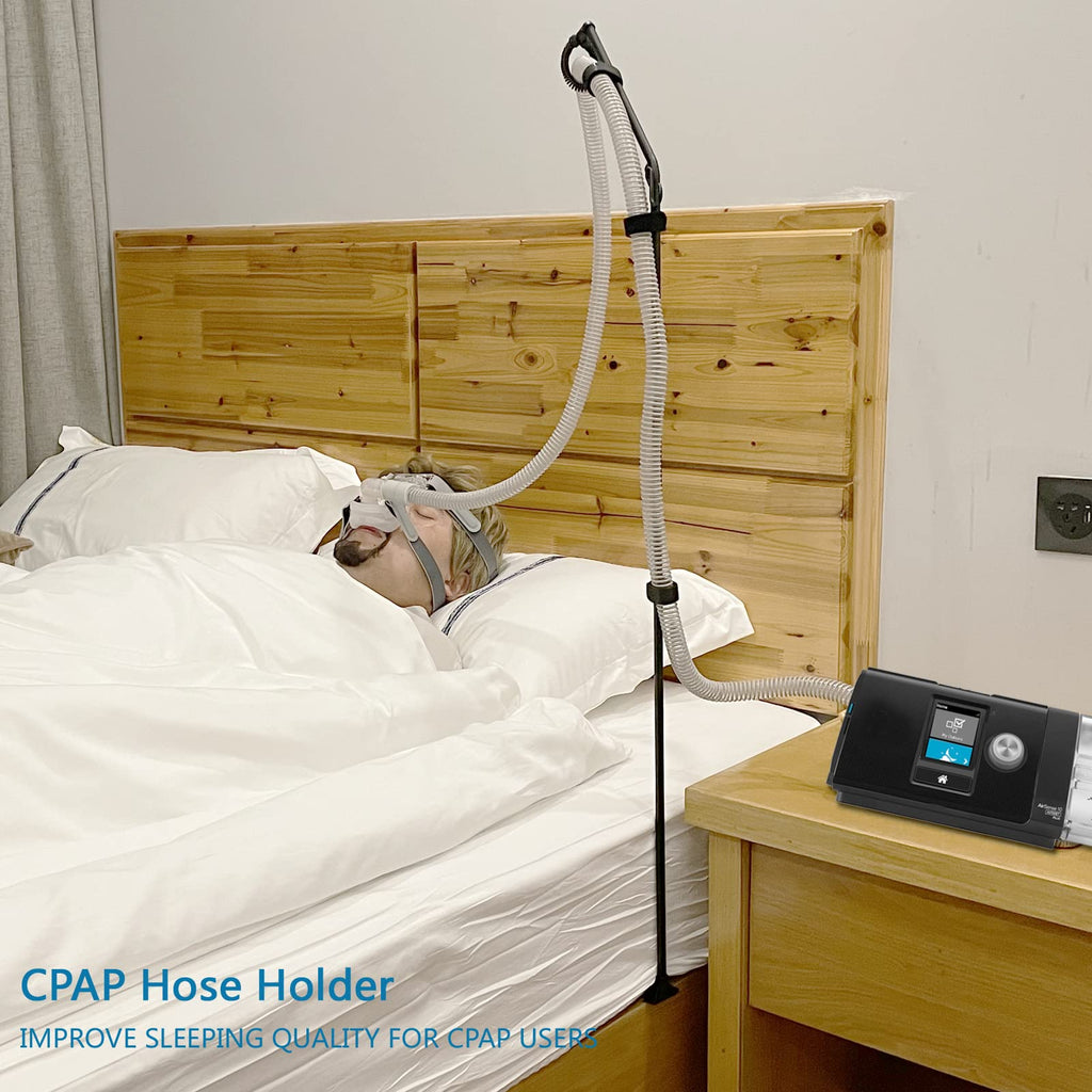 ALADUSA CPAP Hose Holder,Removable and Assemblable Foldable CPAP Hose Hanger Support Comfort and Untangled Sleep,CPAP Supply CPA