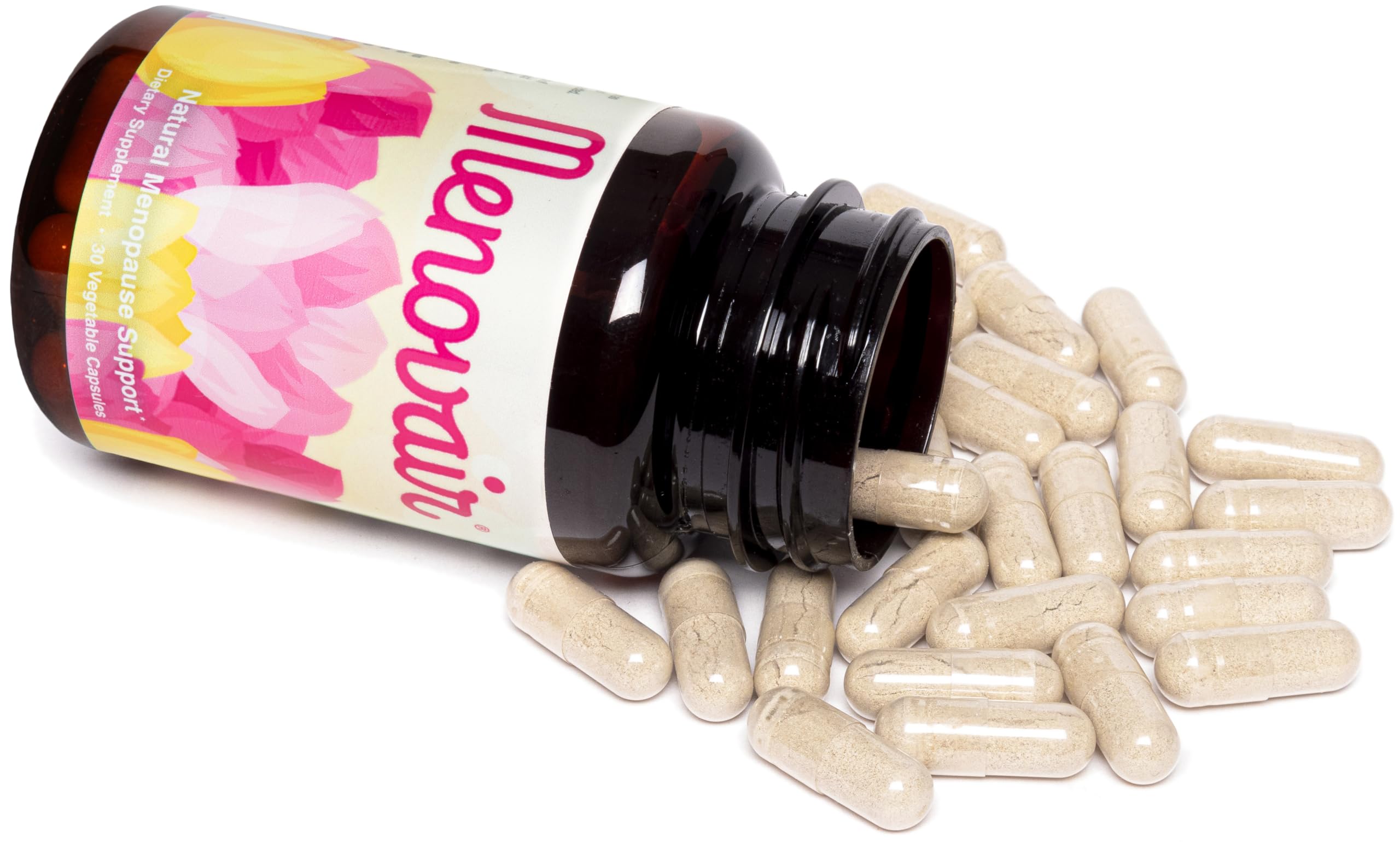 Menovair - Natural Menopause Support Supplement - Non-GMO, Vegan, Gluten-Free