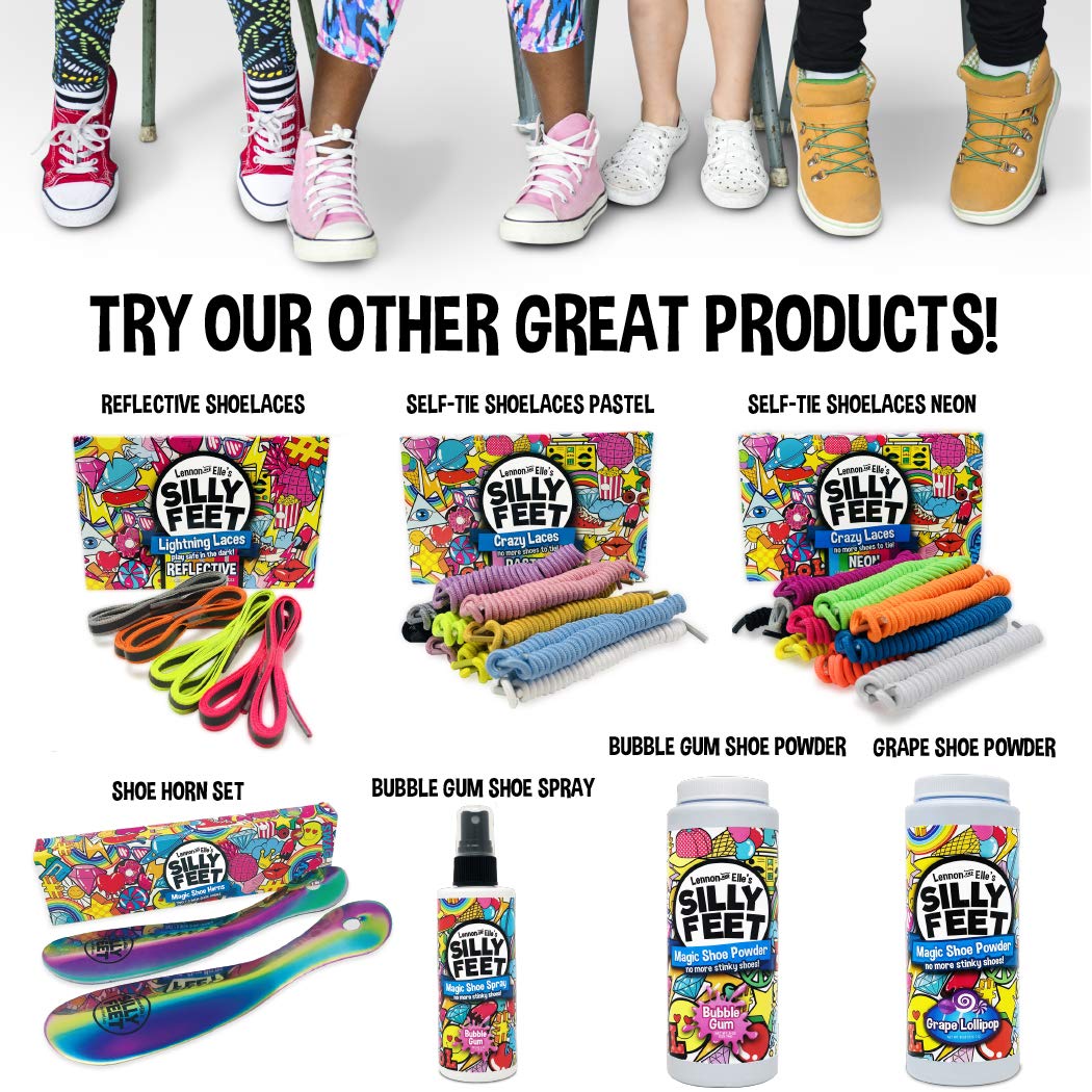 Foot and Shoe Deodorizer Spray, Extra-Strength Odor Eliminator for Smelly Shoes, Kids Feet, and Sweat, Candy Apple Scent, Altern