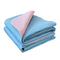 2PCS Reusable Underpads Large 34 x 36, Upgrade Cooling Waterproof Bed Pads with Heavy Absorbent, Washable for Incontinent, Potty