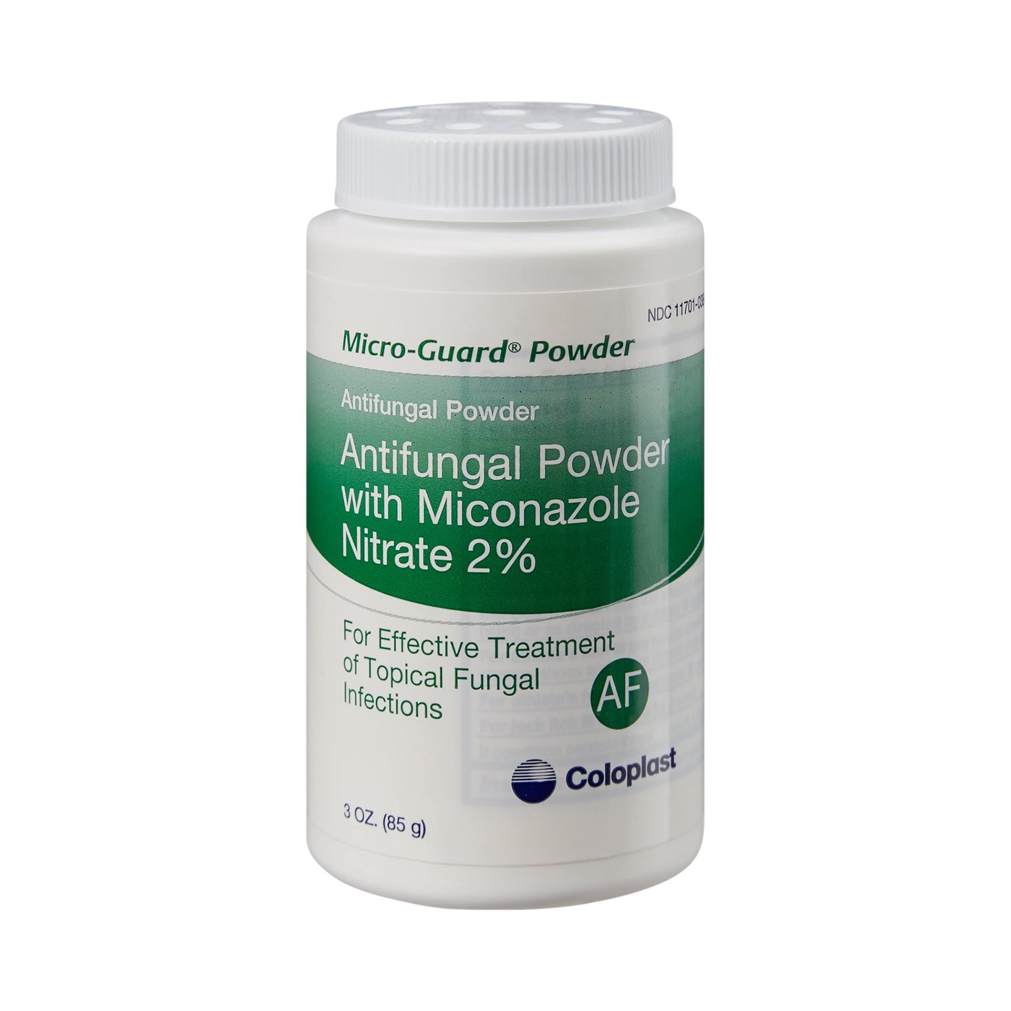 Micro-Guard 2% Miconazole Nitrate Powder Antifungal 3 oz. Shaker Bottle 12 Ct