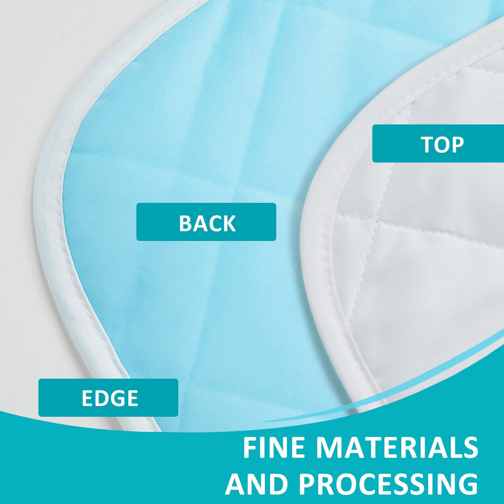 KANECH King Size Bed Pads (76x80) with Straps (1 Pack), Washable and Waterproof, Heavy Absorbency Incontinence Mattress Pad, Reu