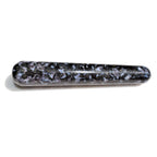 Charged 4 Mystic Indigo Gabbro Crystal Massage Wand + Selenite Charging Heart Included (Stone of Enlightenment Healing Energy)